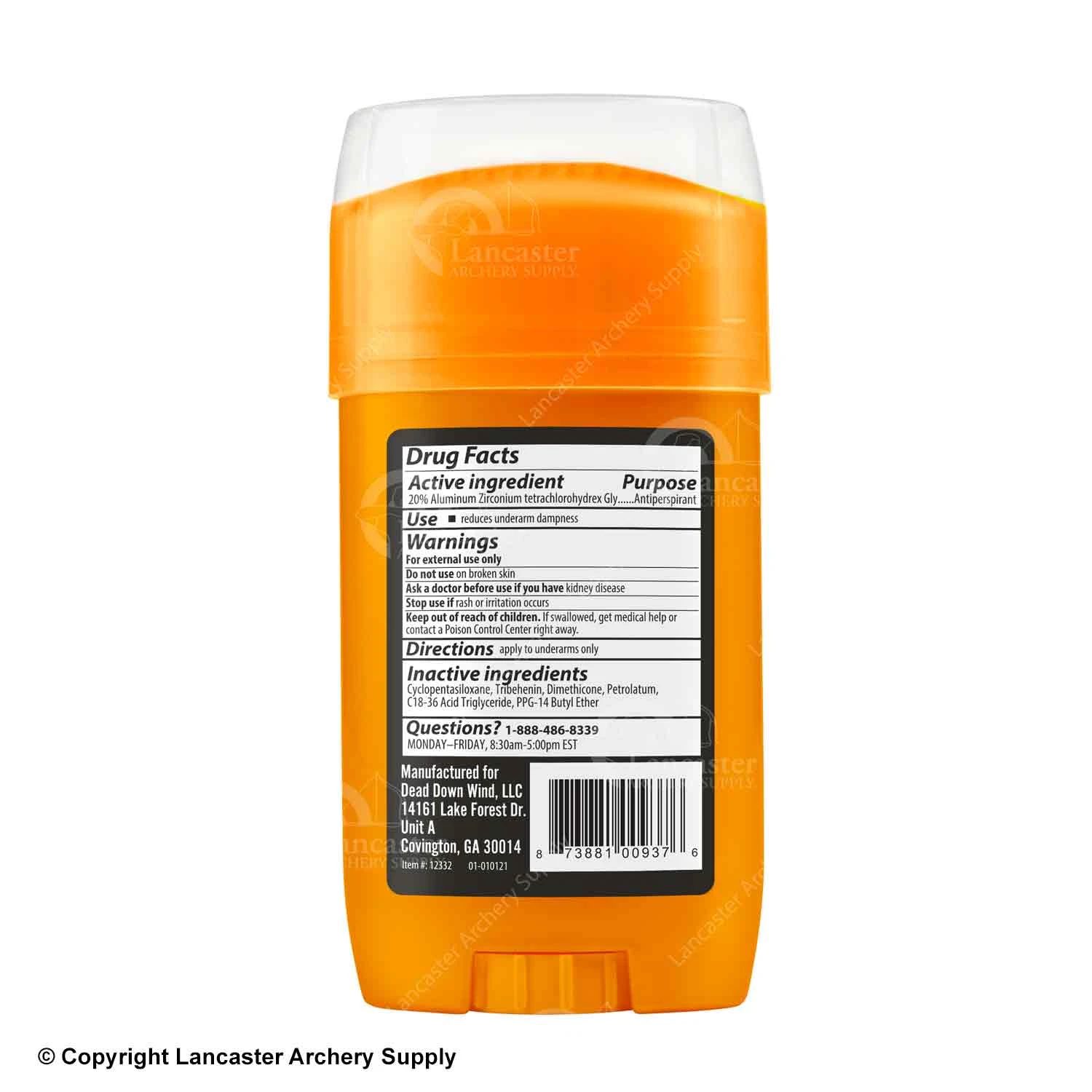 Dead Down Wind Clickable Soft Solid Antiperspirant/Deodorant 4 Dead Down Wind Clickable Soft Solid Antiperspirant/Deodorant - Image 2