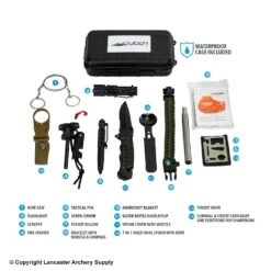 Clutch Outdoors 14-In-1 Emergency Survival Kit -Outdoor Hunting Shop 1031977 list