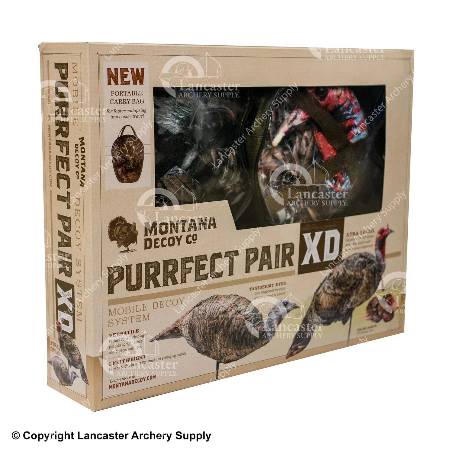 Montana Decoy Purrfect Pair XD Turkey Decoy 4 Montana Decoy Purrfect Pair XD Turkey Decoy - Image 2