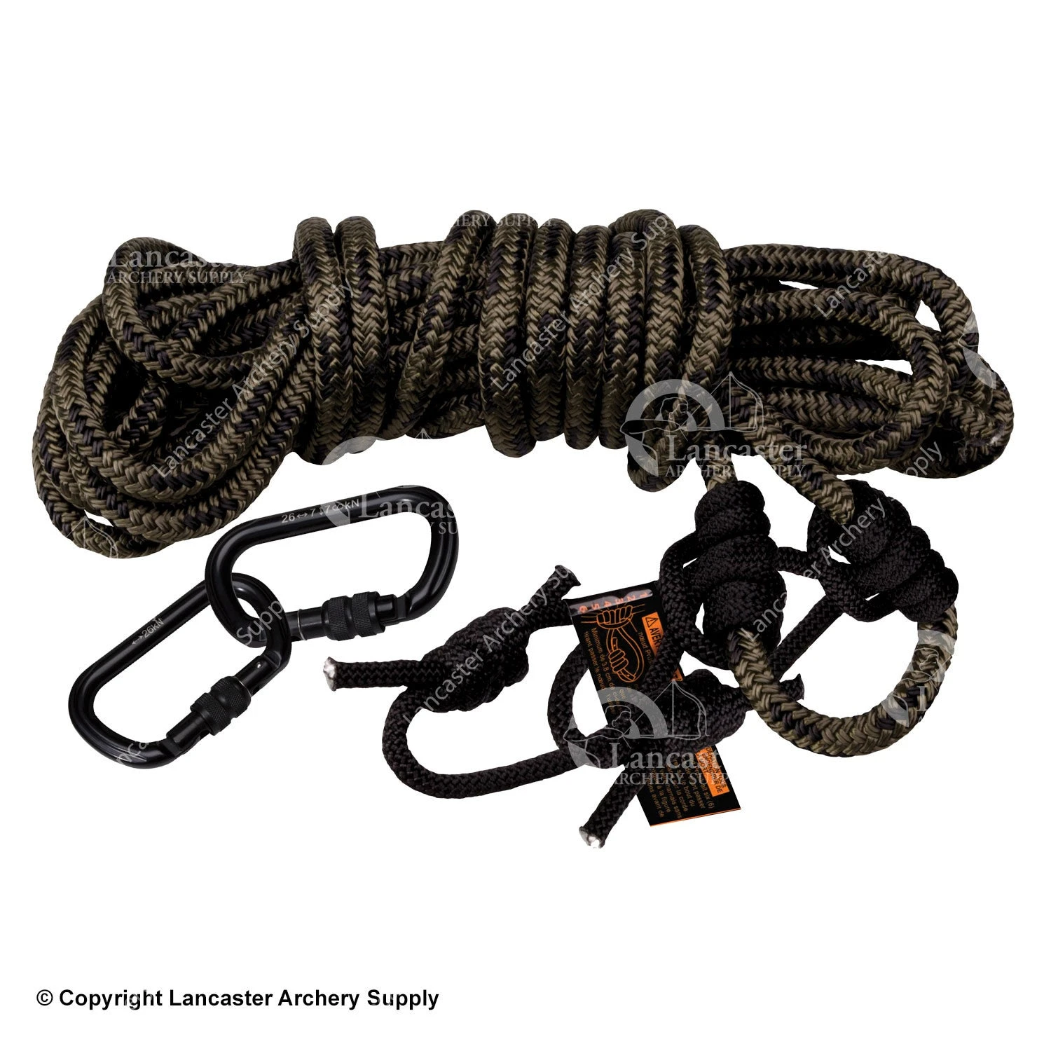Summit 30' Safety Line W/ Dual Prusiks 3 Summit 30' Safety Line W/ Dual Prusiks