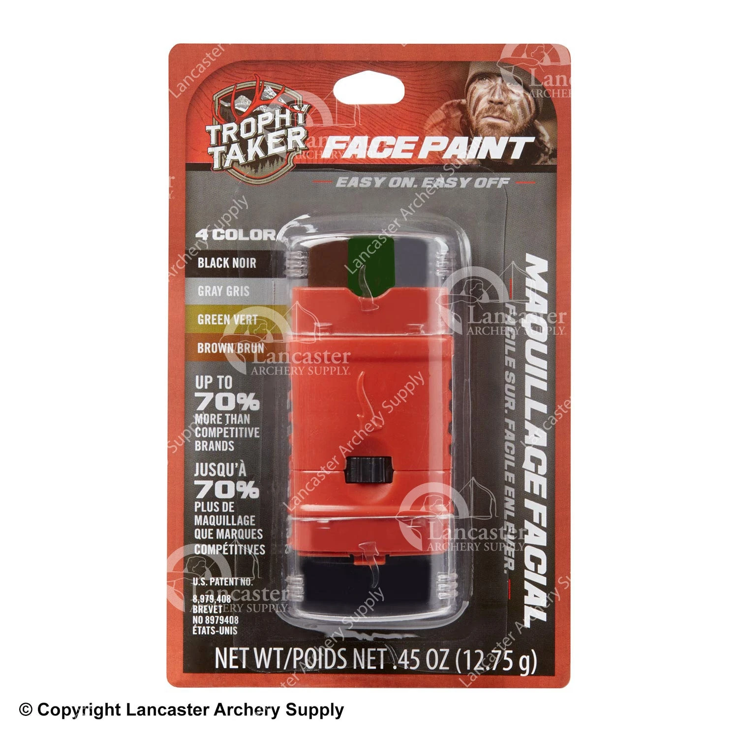 Trophy Taker 4 Color Camo Face Paint 3 Trophy Taker 4 Color Camo Face Paint