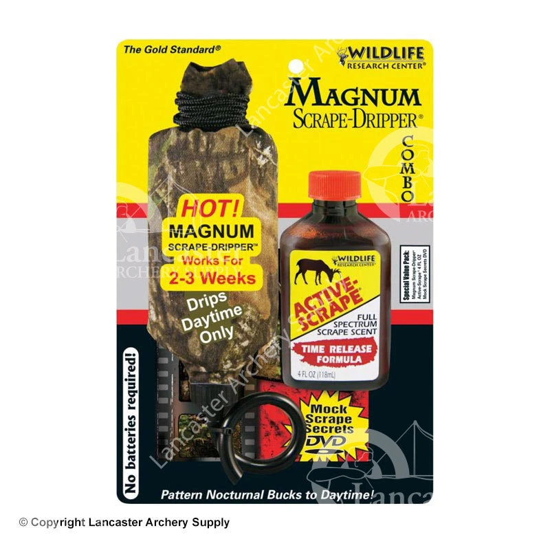 Wildlife Research Center Magnum Scrape-Dripper Combo 3 Wildlife Research Center Magnum Scrape-Dripper Combo